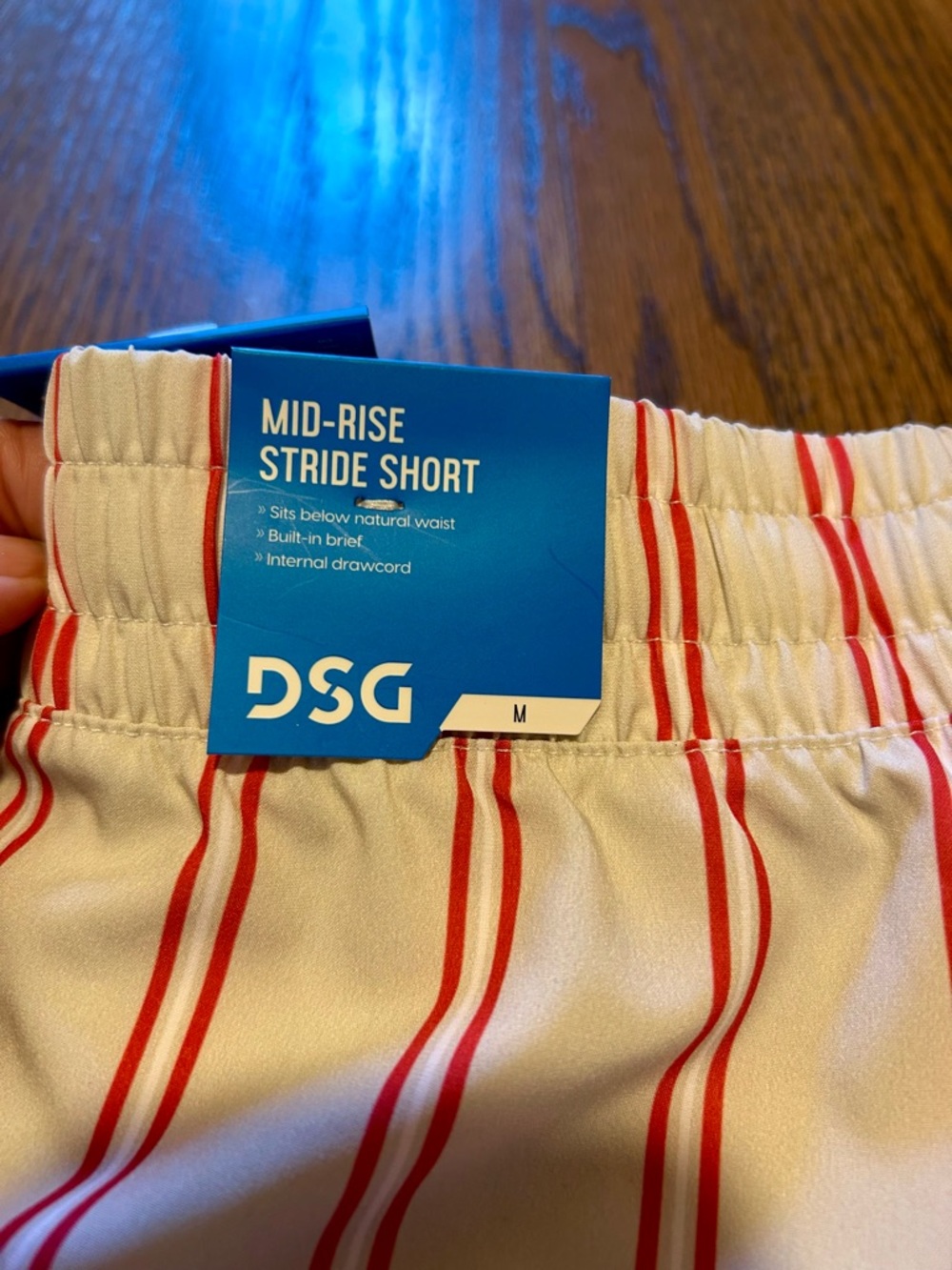DSG Stride Shorts Bundle Girls M Striped Athletic Running Shorts NWT - Picture 7 of 13